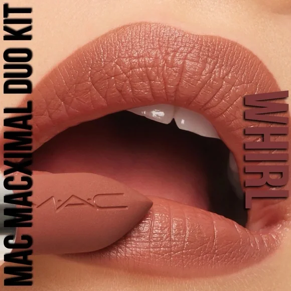 x1 MAC MACXIMAL WHIRL LIP DUO KIT / LINER & LIPSTICK BRAND NEW BOXED - Picture 7 of 10